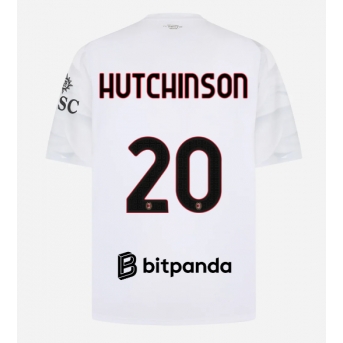 AC Milan Omari Hutchinson #20 Maglia Gara Trasferta Repliche 2026-27 Maniche Corte